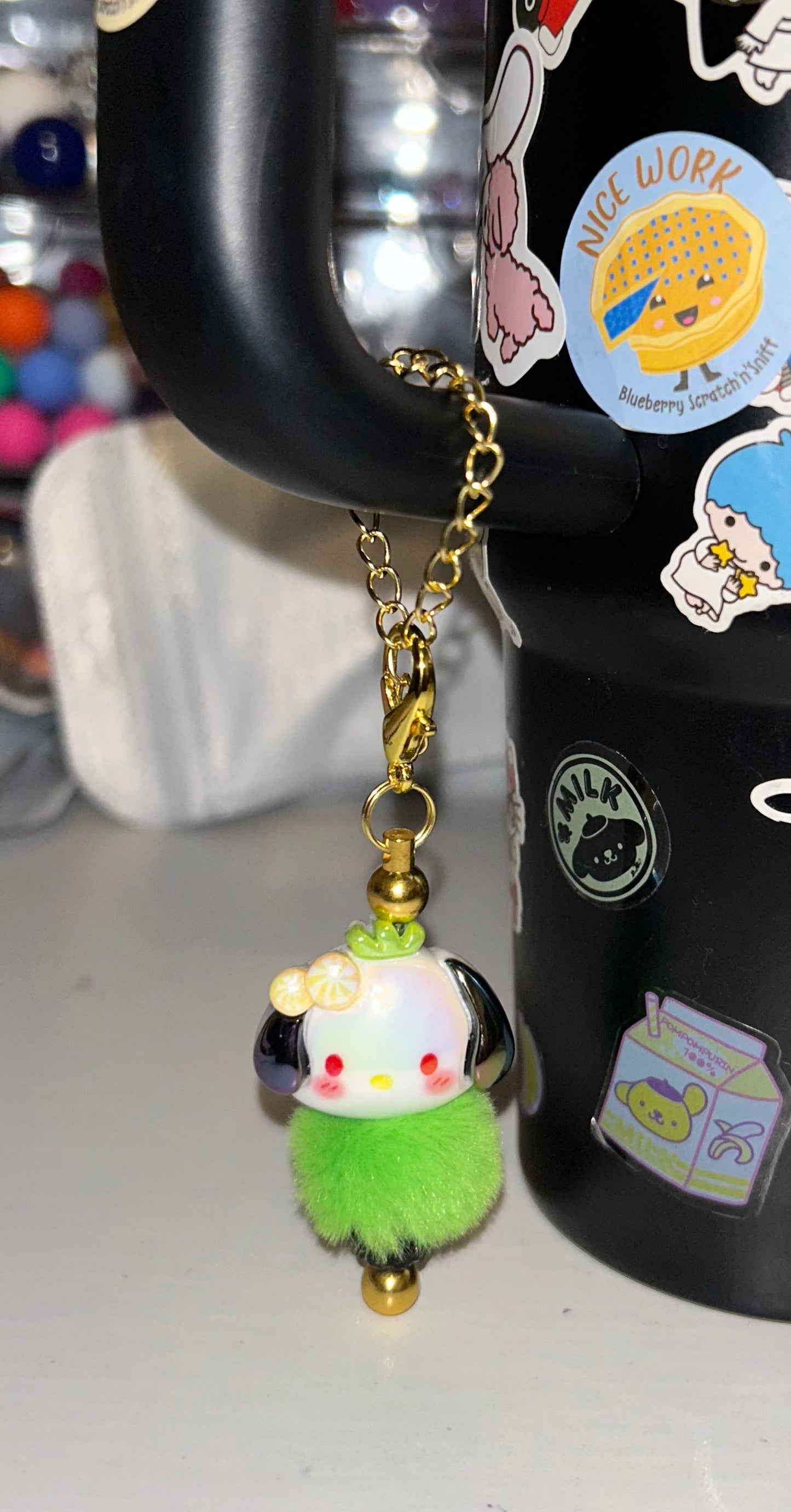 Pochacco cup charm