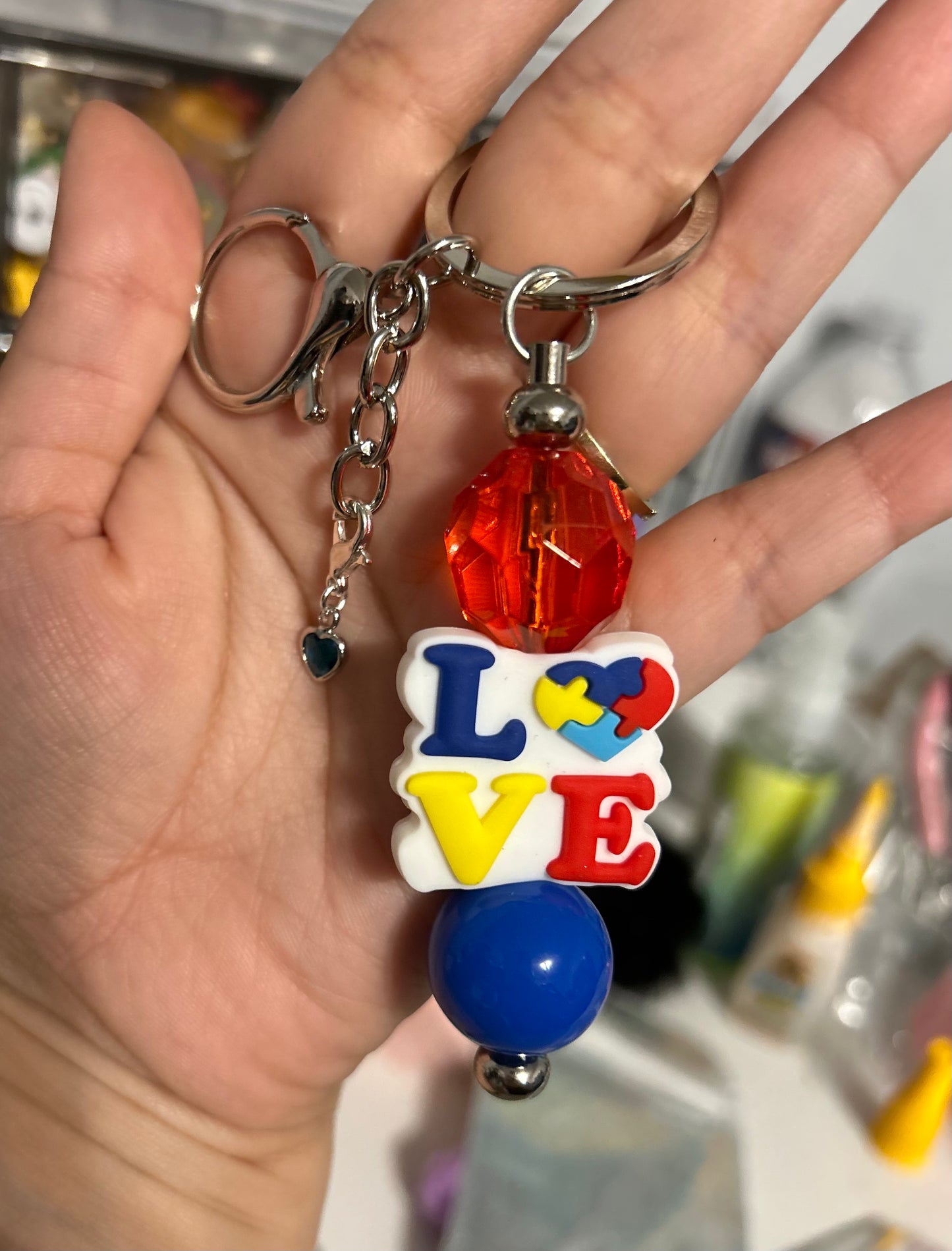 Love keychain