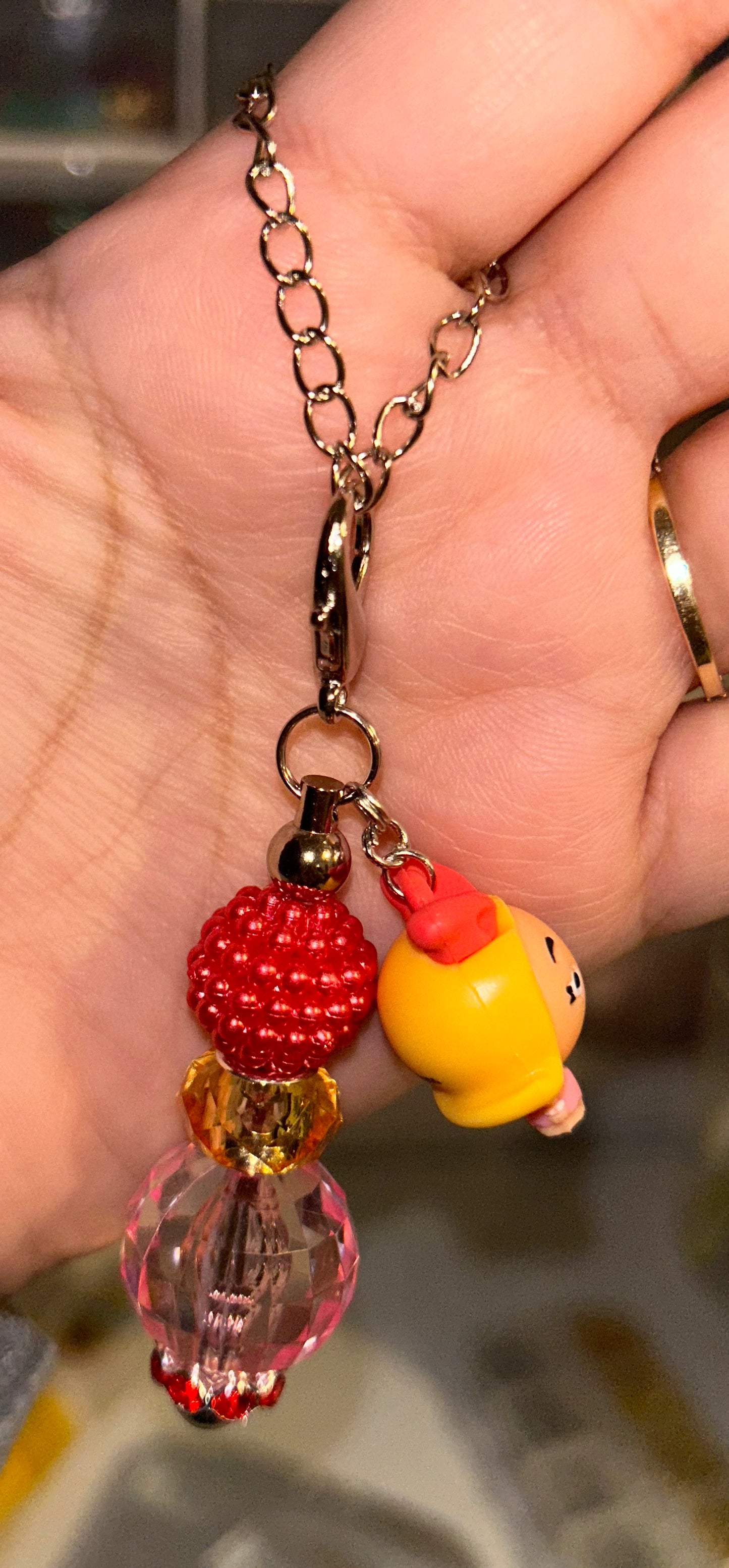 Cindy Lou Who cup charm