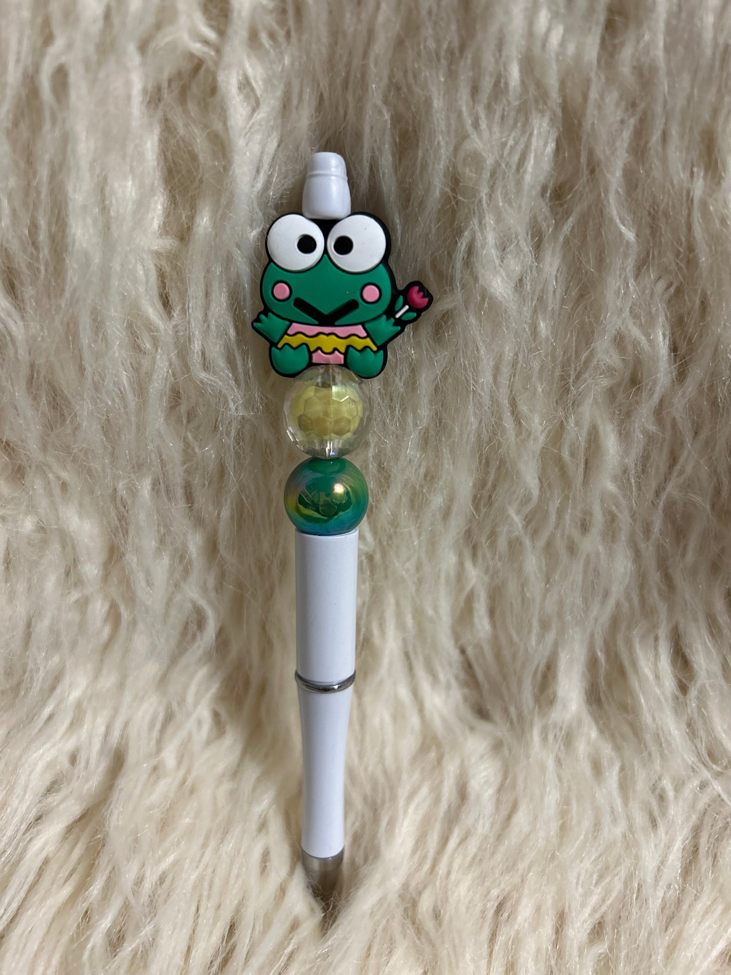 Keroppi white pen