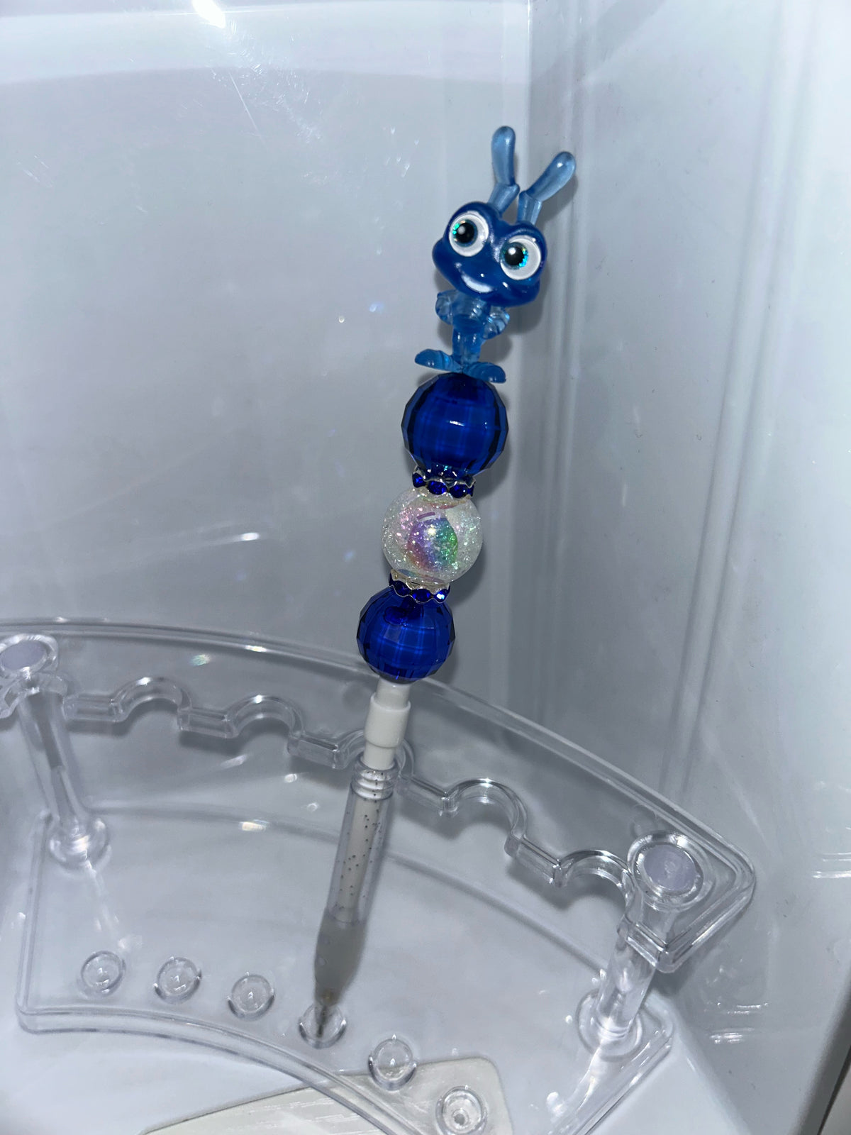 Blue ant character pencil