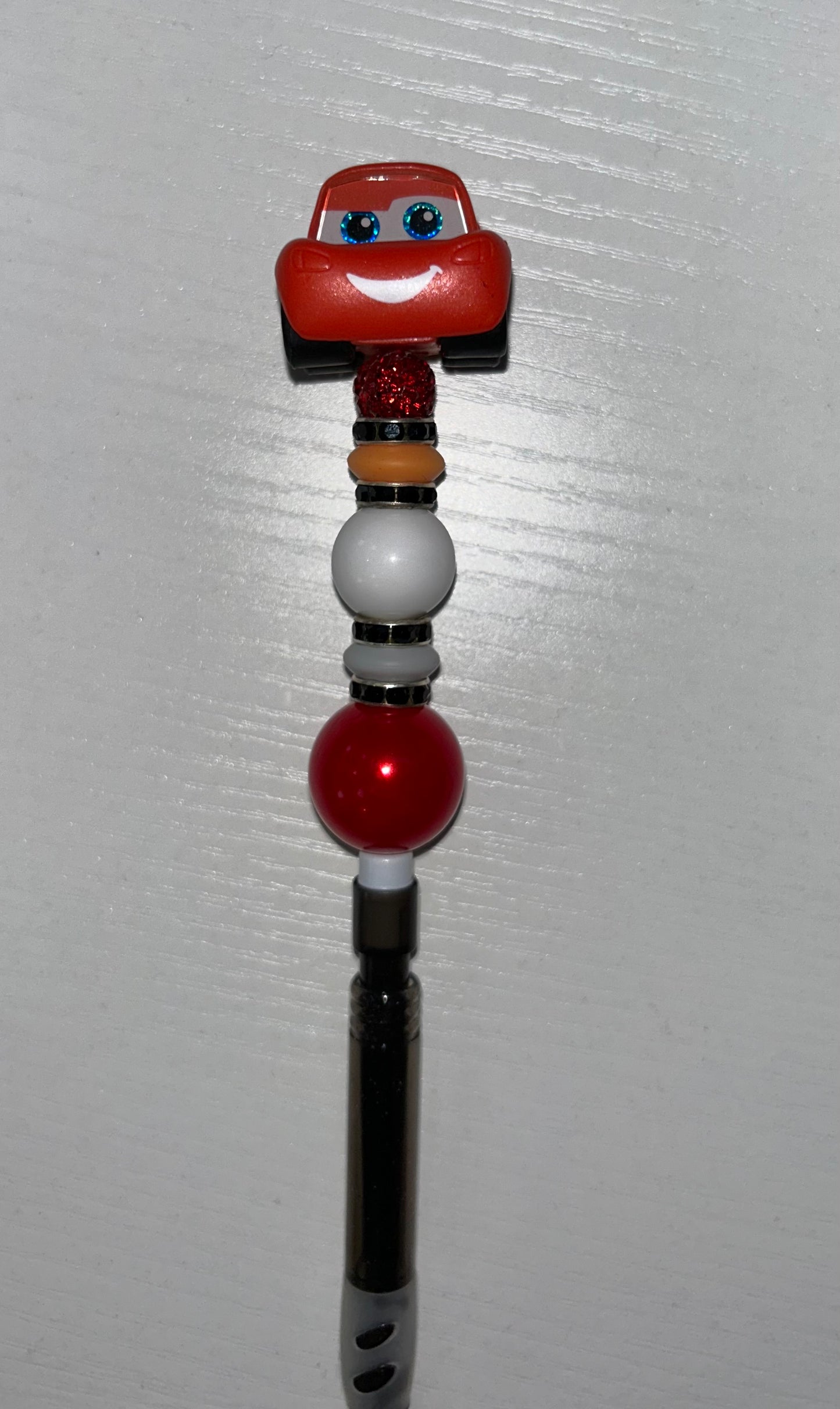 Red race car pencil