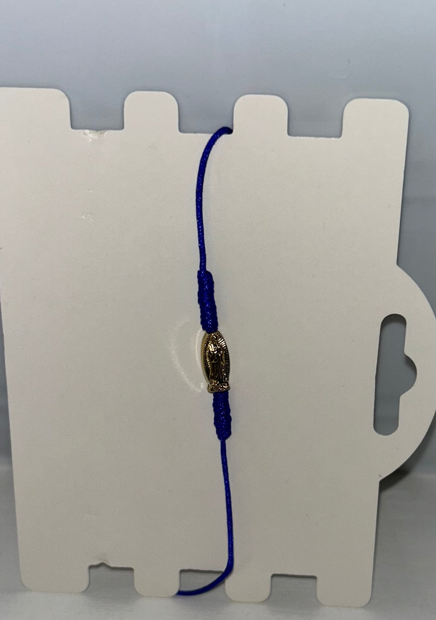 Blue Virgencita bracelet