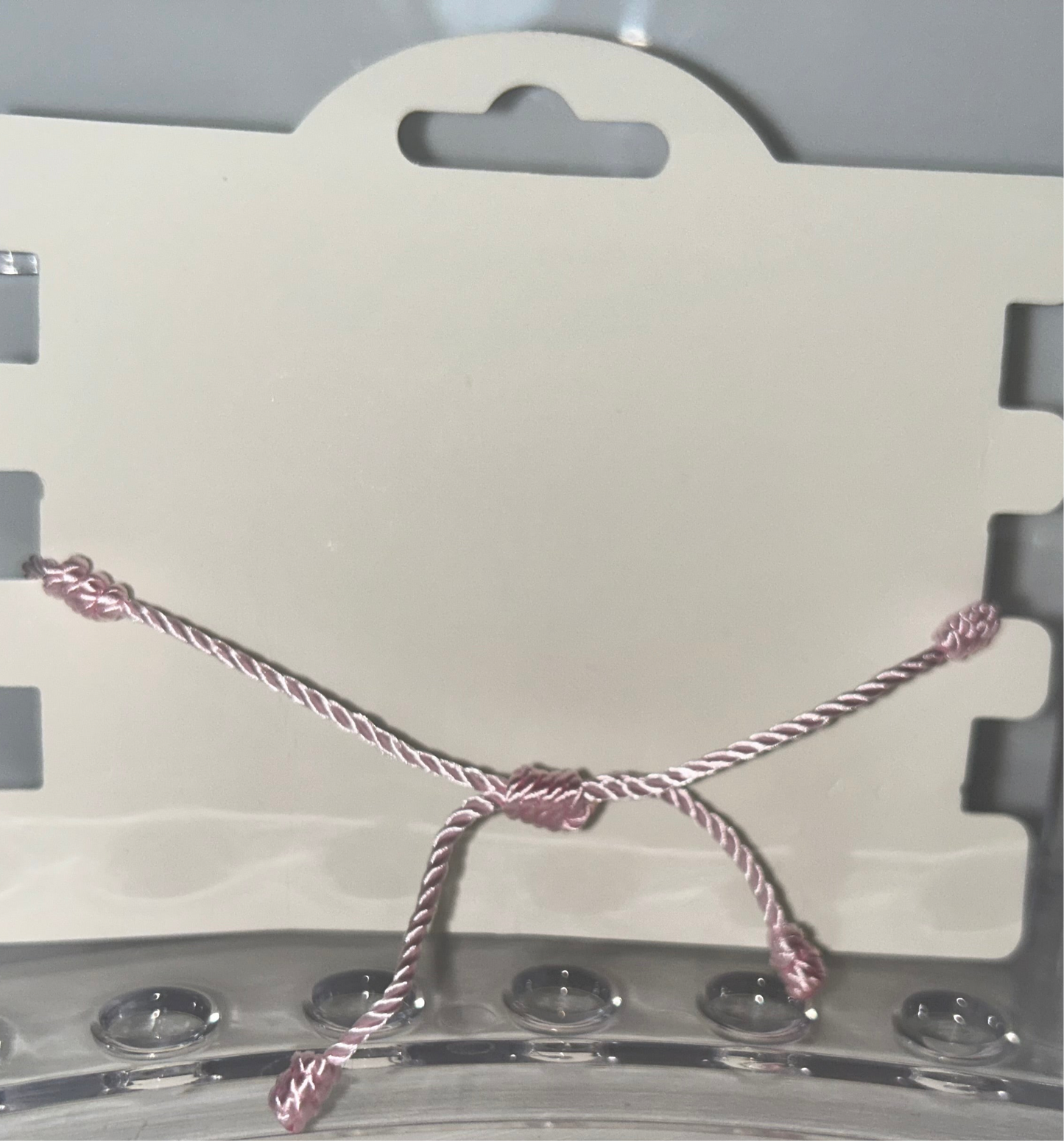 Pink ojo bracelet