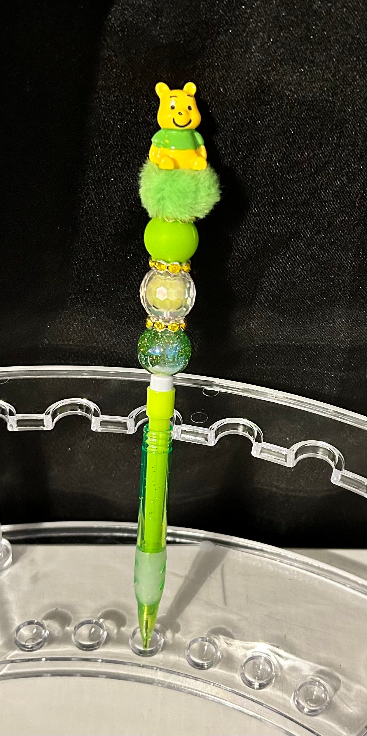 Winnie pooh green pencil
