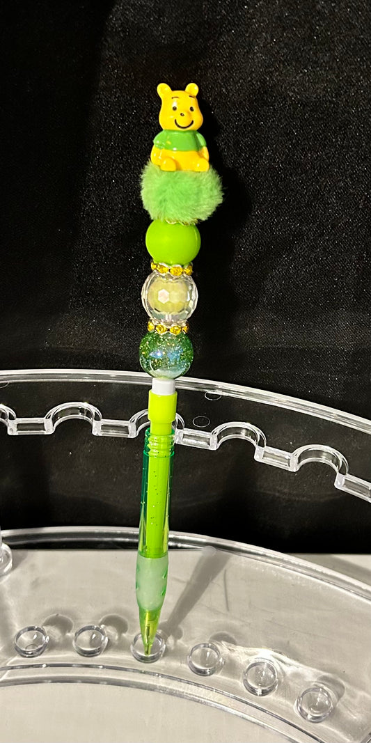 Winnie pooh green pencil