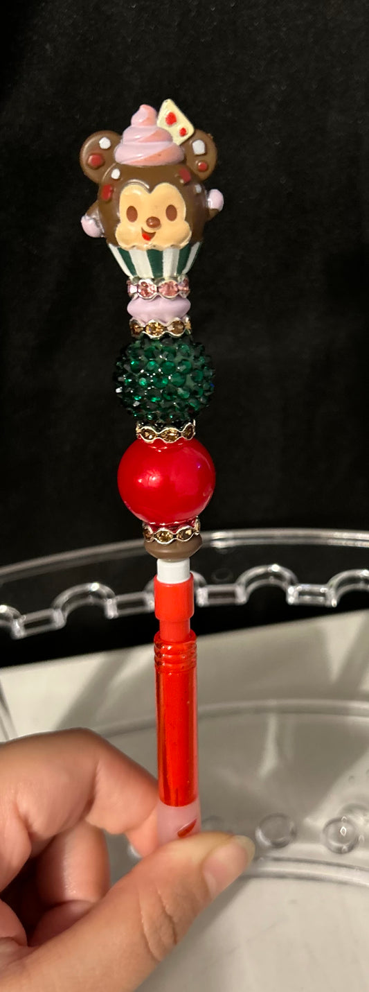 Mickey cupcake pencil