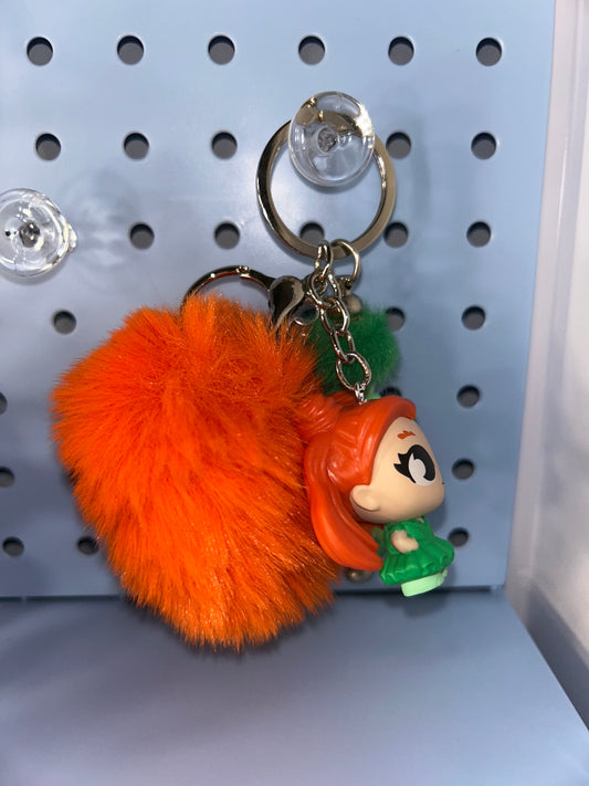Poison ivy keychain