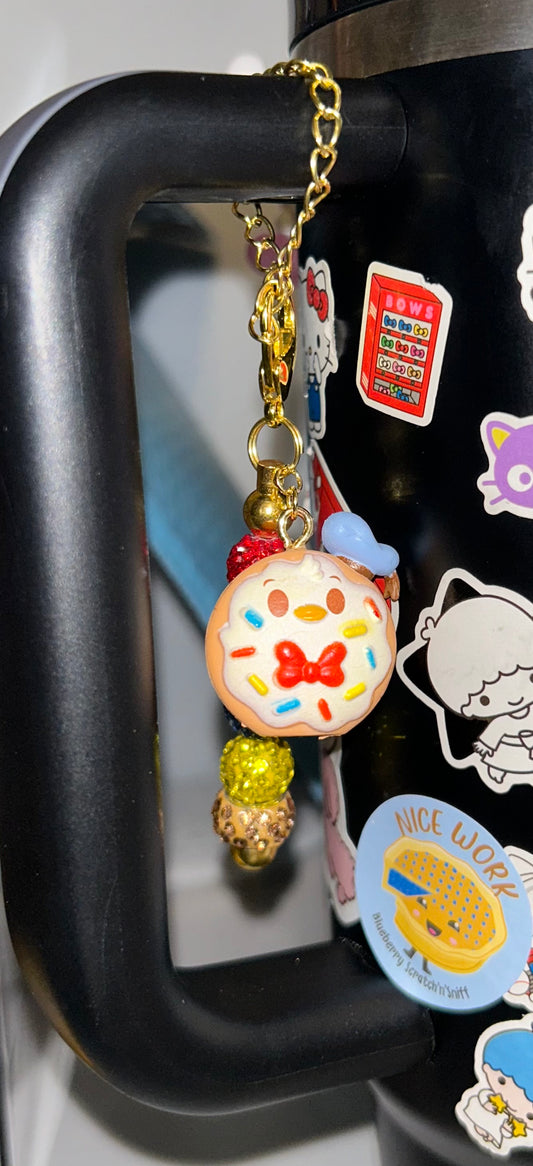 Donald Duck cup charm