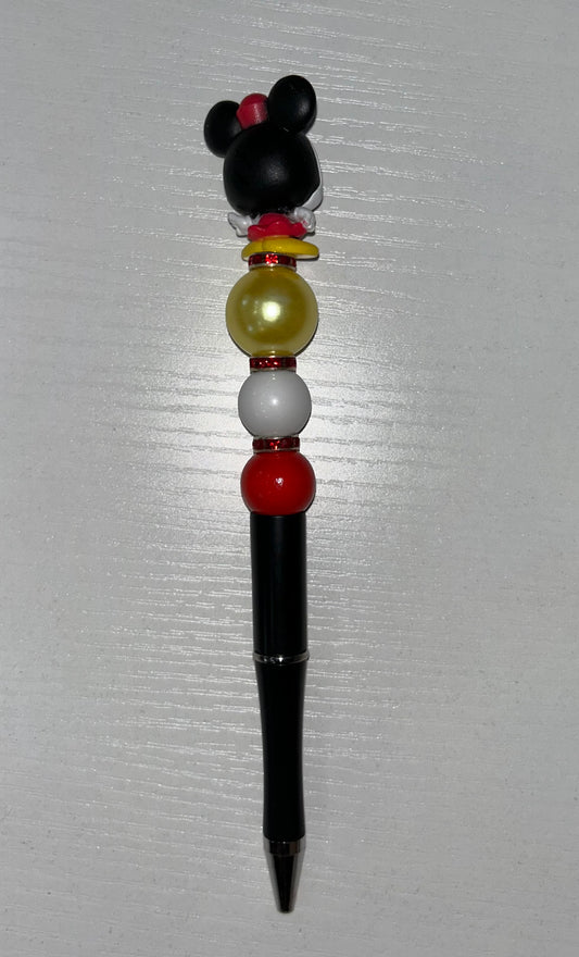 Red mouse pen