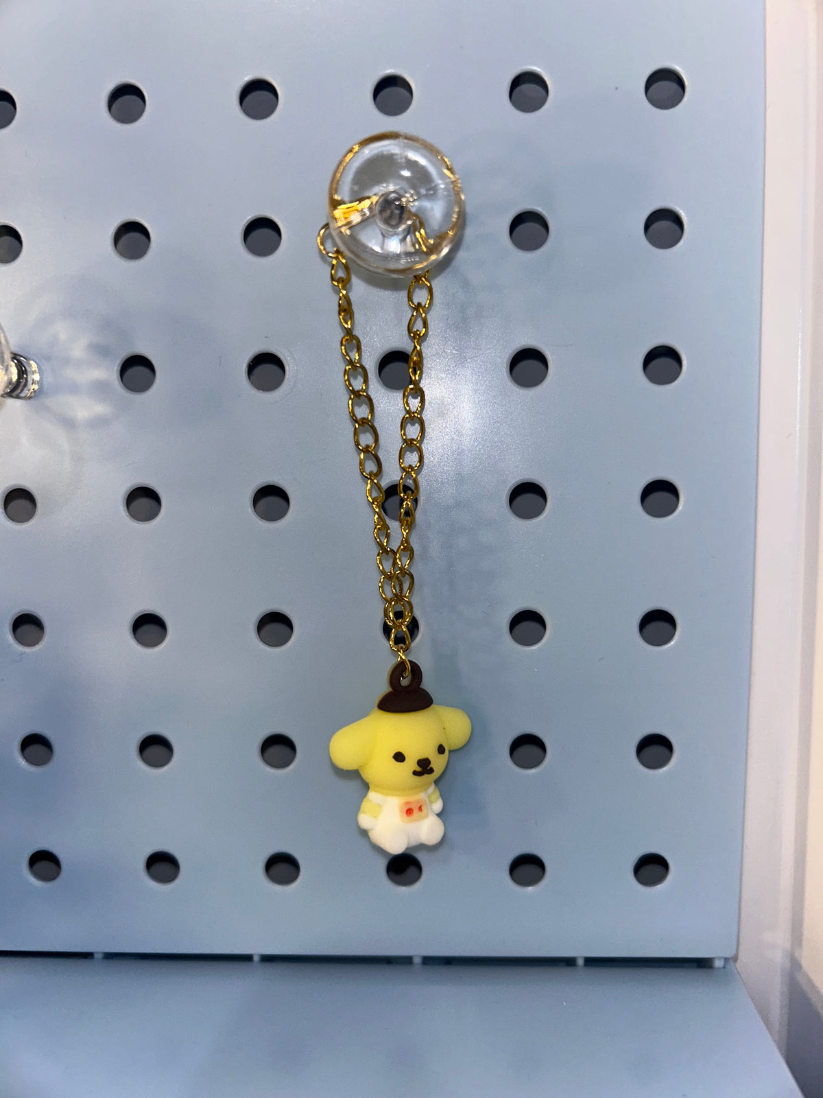 Pom pom cup charm