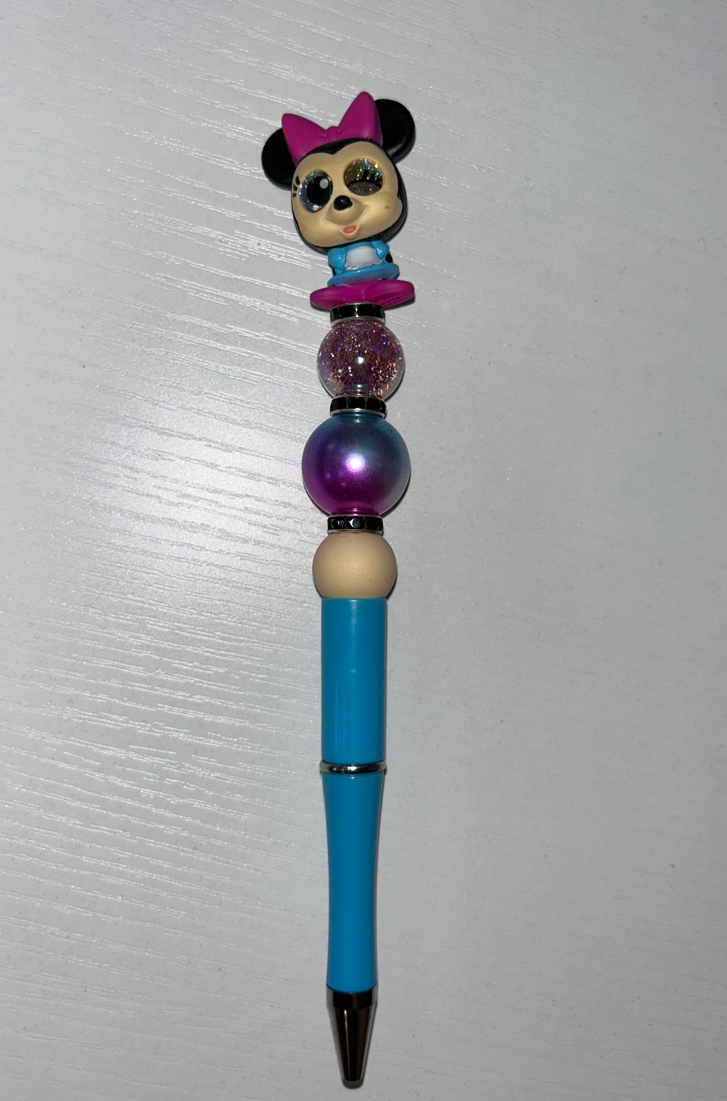 Blue mouse pen