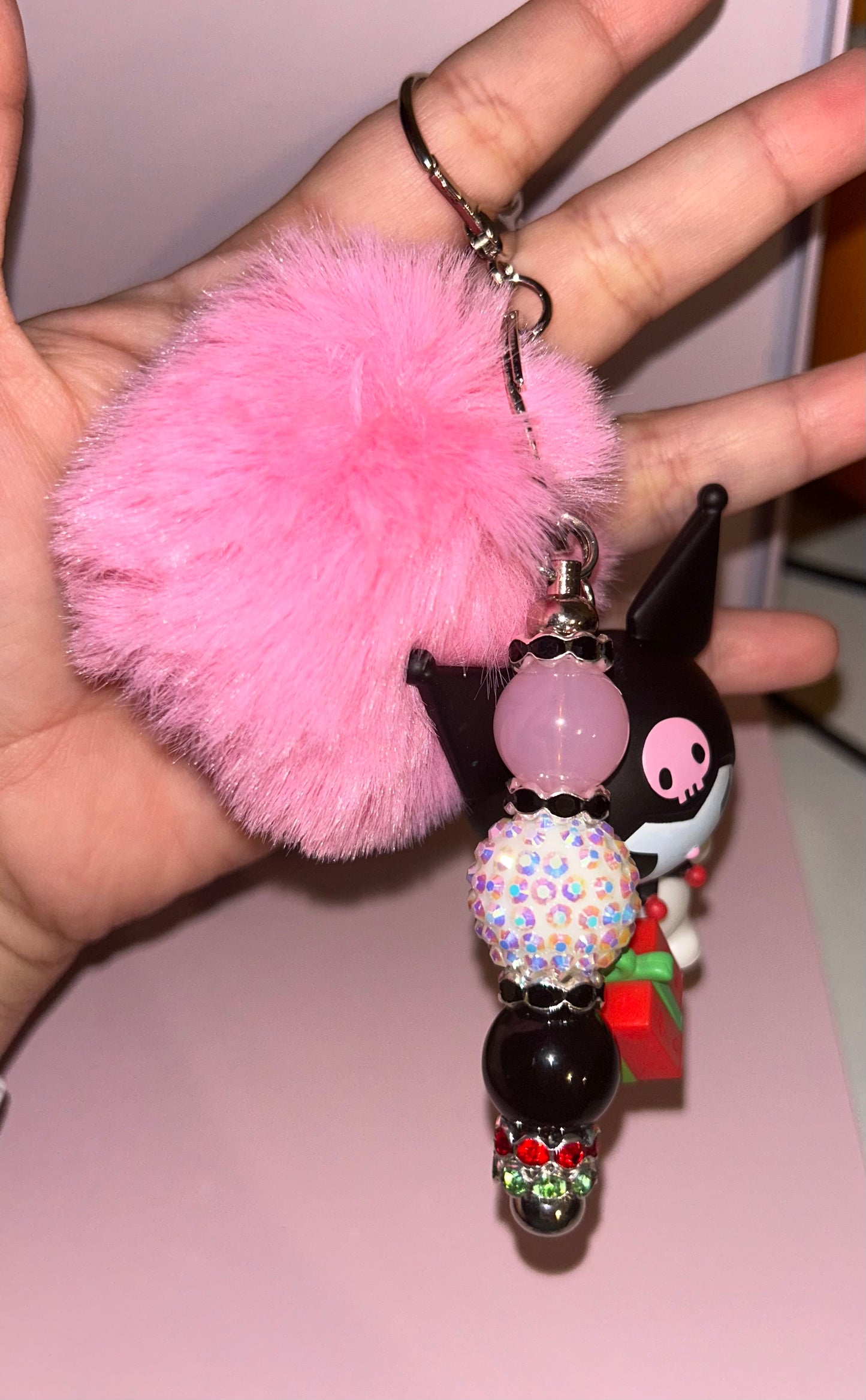 Christmas kuromi keychain
