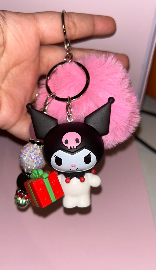 Christmas kuromi keychain