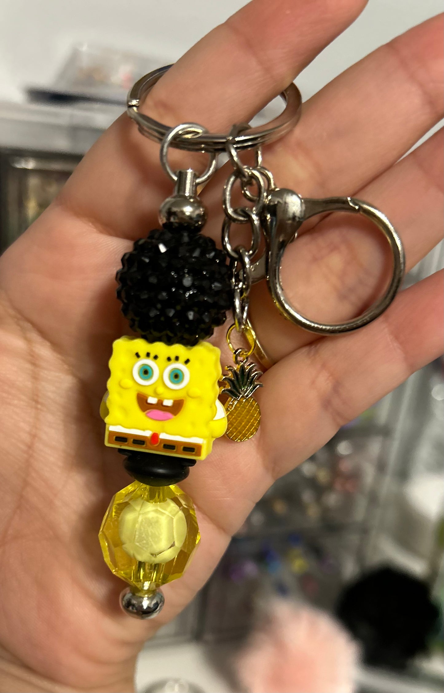 Spongebob keychain
