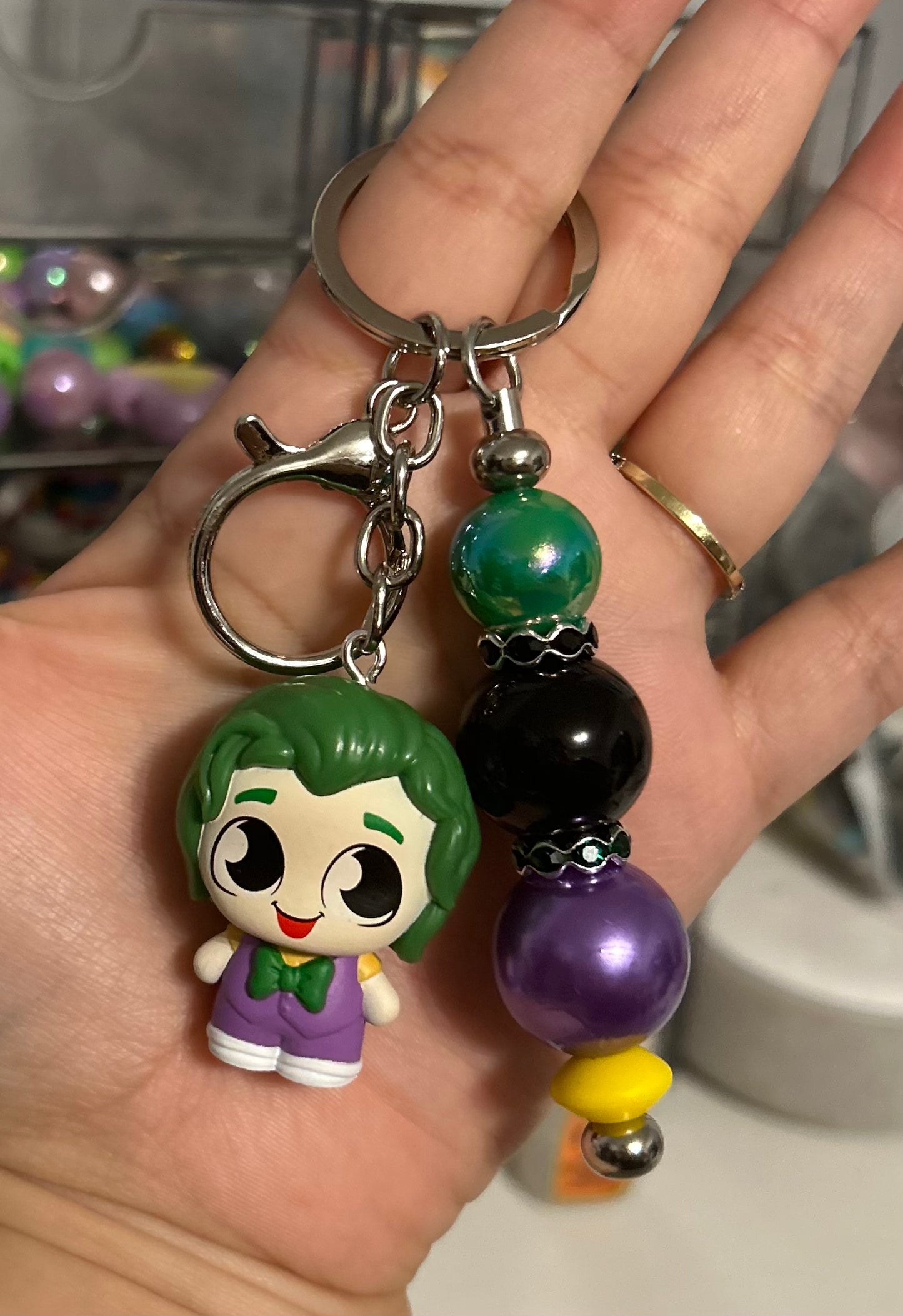 Joker keychain