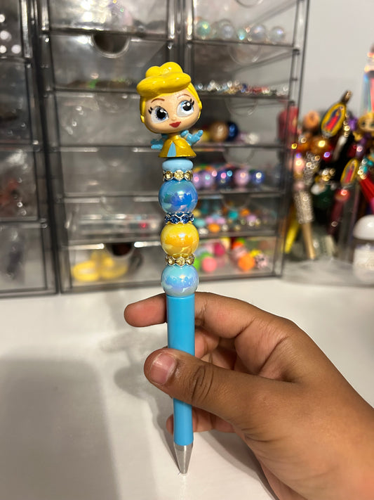 Cinderella beaded pen