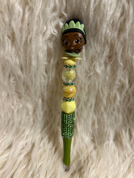 Princess Tiana ballerina pen
