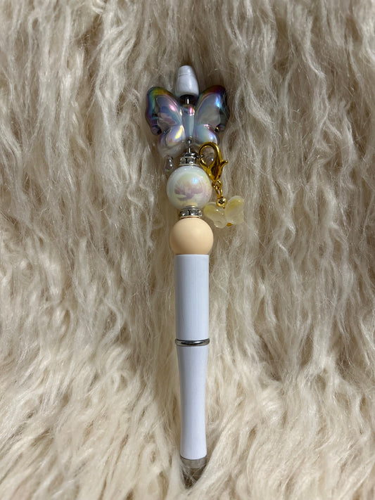 Butterfly white pen