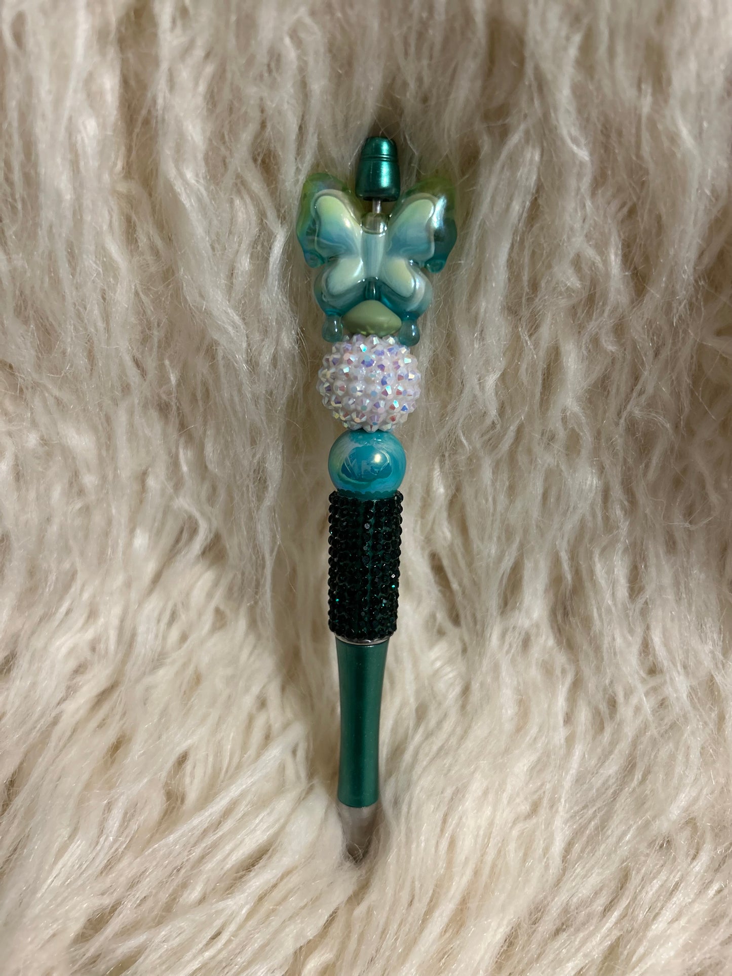 Butterfly green pen