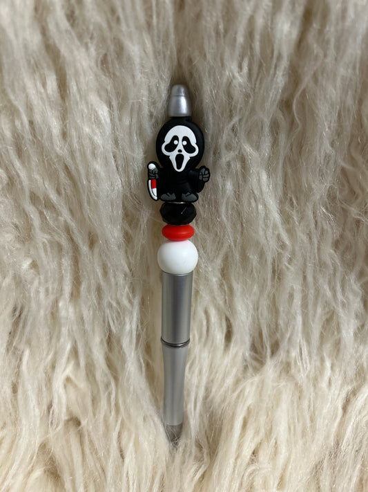 Scream silver pen