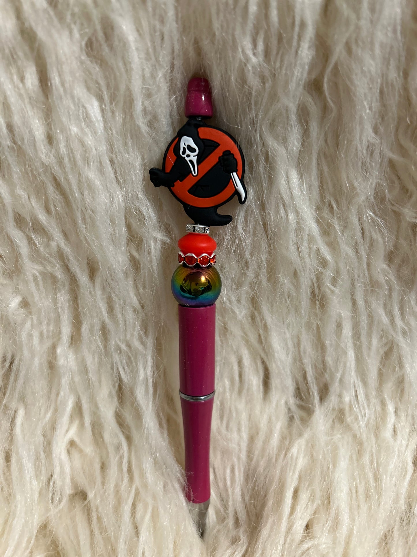 Scream hot pink pen